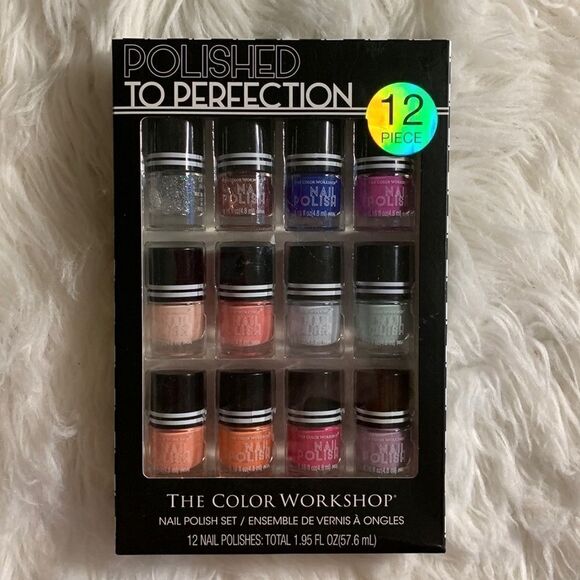 Polished to Perfection Bulk Bundle 12 piece nail polish.  NEW - Picture 1 of 4